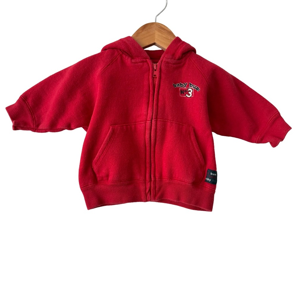 Vintage Y2K B.U.M. Equipment Red Kids Hoodie